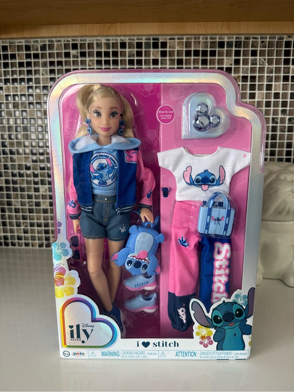 Disney Ily I Love Stitch Deluxe Fashion Doll
